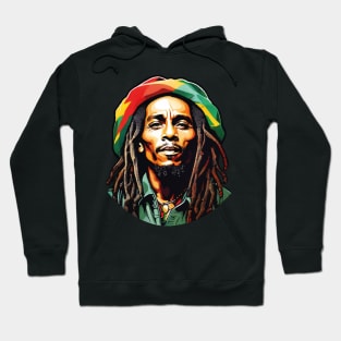 Bob Marley Reggae Star Hoodie